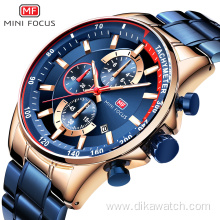 MINI FOCUS Watch Men Fashion Sport Quartz WATCH